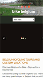Mobile Screenshot of bikebelgium.com